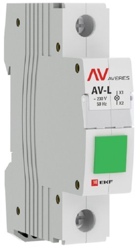 Лампа сигнальная светодиодная на DIN-рейку EKF Averes AV-L зеленый фото Лампа сигнальная светодиодная на DIN-рейку EKF Averes AV-L зеленый картинка